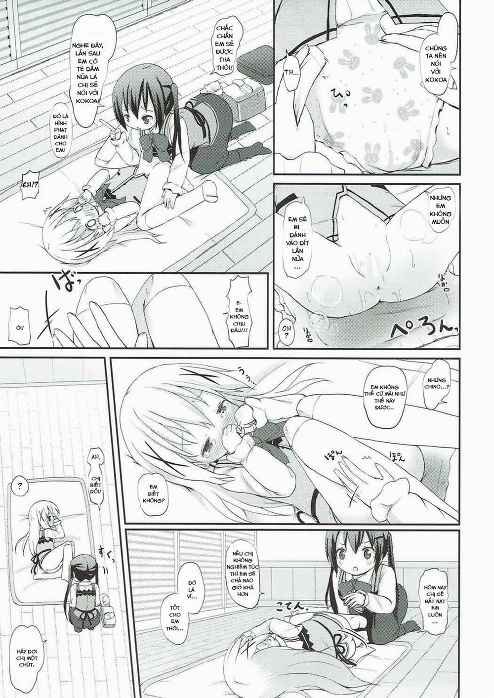 Chino-chan no Omata Check (Gochuumon wa Usagi desu ka?) Chương Oneshot Trang 14