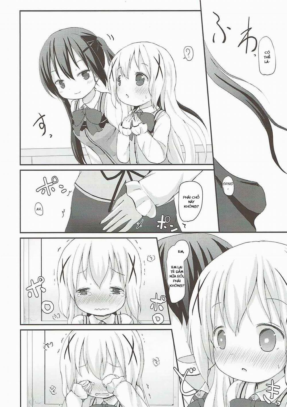 Chino-chan no Omata Check (Gochuumon wa Usagi desu ka?) Chương Oneshot Trang 9