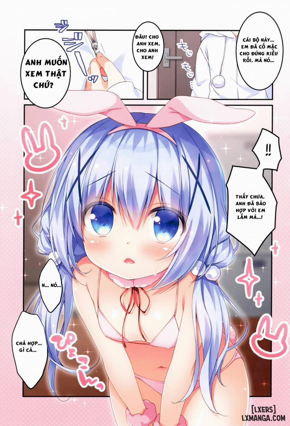 Chino-chan to Usagi Gokko Chương Oneshot Trang 3