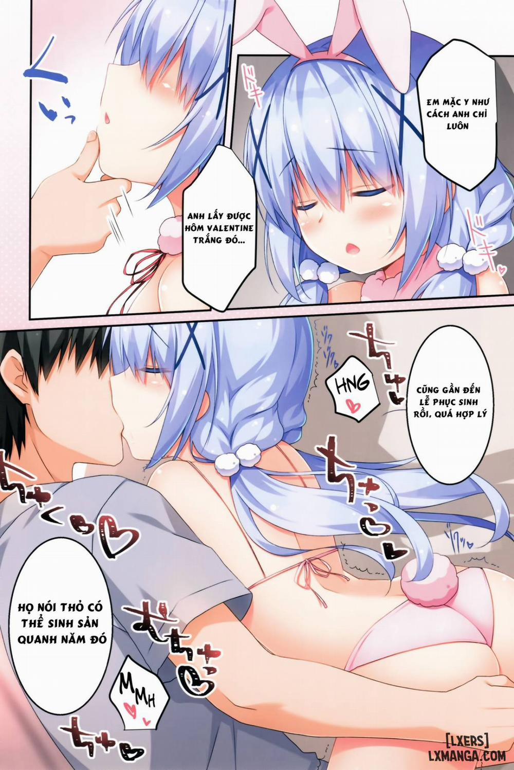 Chino-chan to Usagi Gokko Chương Oneshot Trang 4