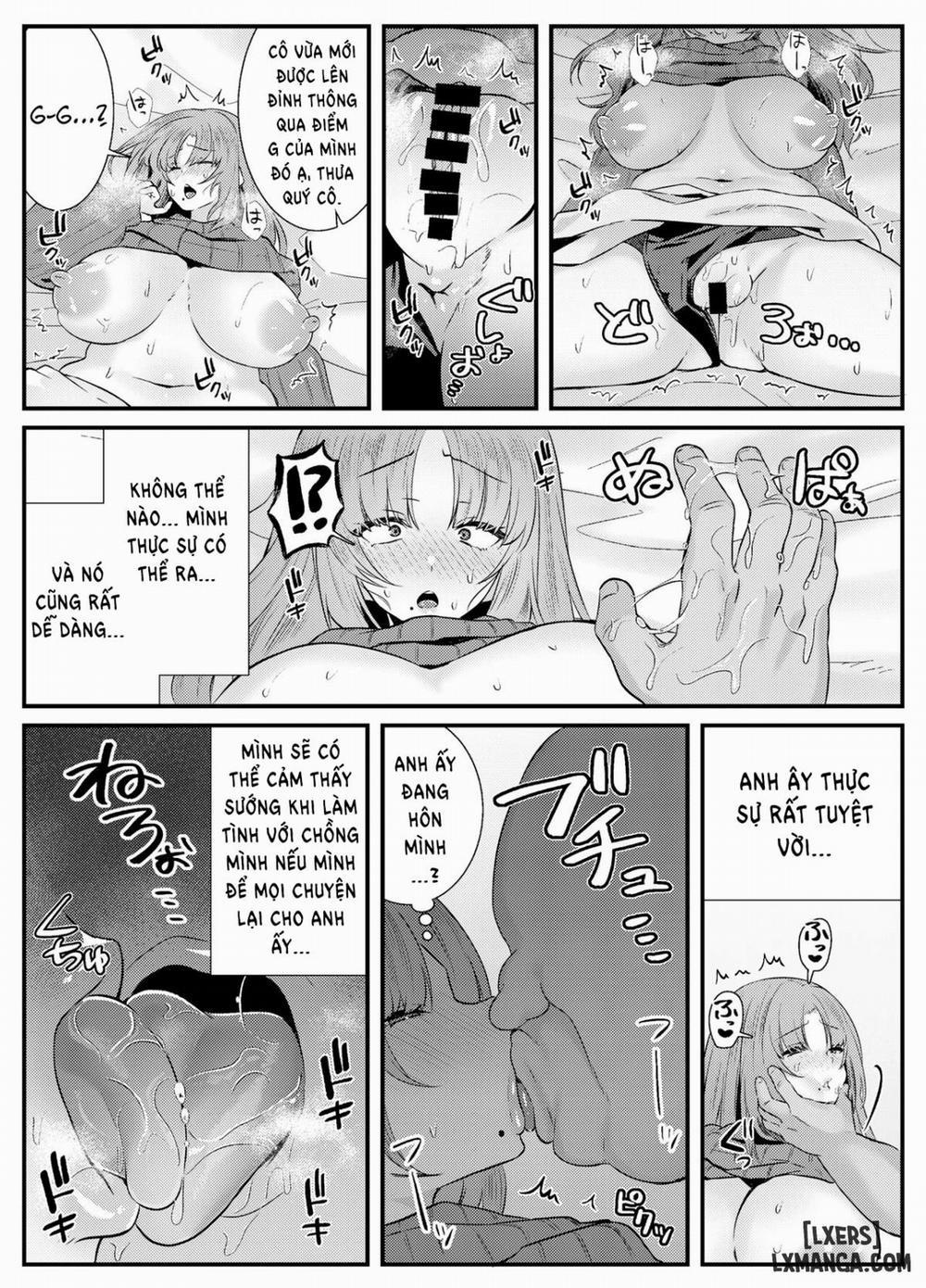 Chitsu Naka Iki Lesson ~Hitozuma wa Danna no Tame ni Osu to Nama Gachi Koubi Lesson~ Chương Oneshot Trang 13