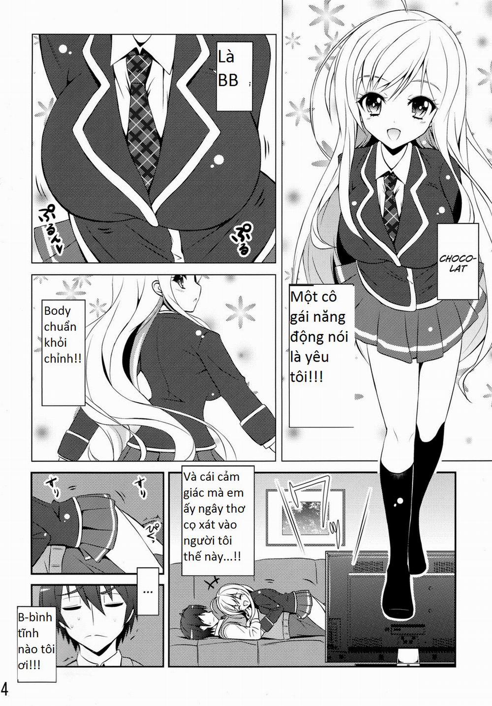 Chocolat to Full Course (Ore No Nounai Sentakushi Ga Gakuen Love Comedy Wo Zenryoku De Jama Shiteiru) Chương Oneshot Trang 4