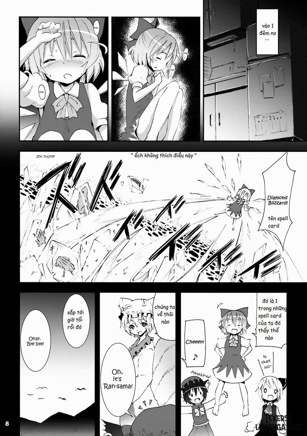 Cirno ga Ouchi ni Yattekita Chương Oneshot Trang 8