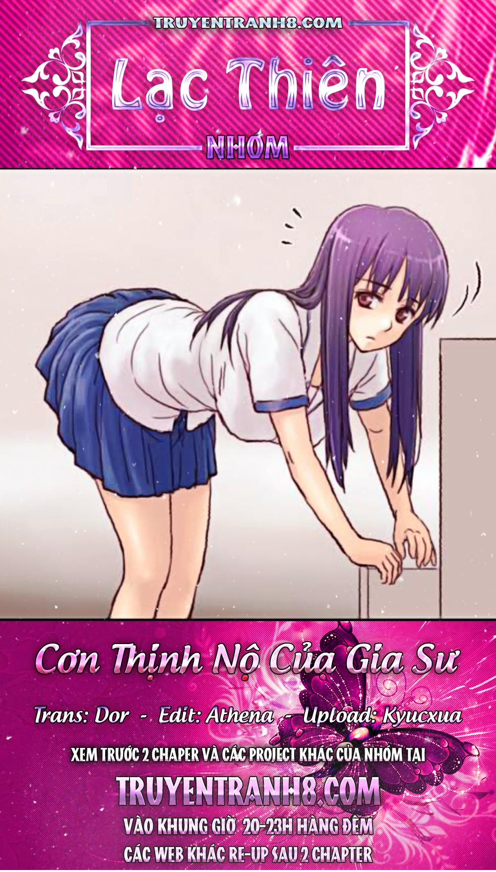 Cơn Thịnh Nộ Của Gia Sư Chương 11 Trang 1