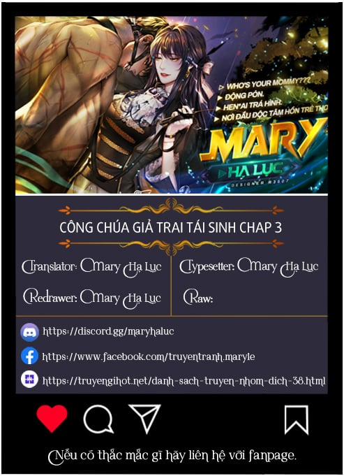 Công Chúa Tái Sinh Giả Trai Chương 3 1 Trang 1