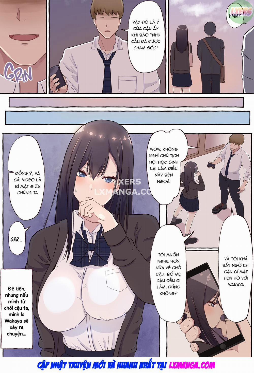 Cool Na Kyonyuu Iinchou, Netorare Kairaku Ochi Chương Oneshot Trang 12