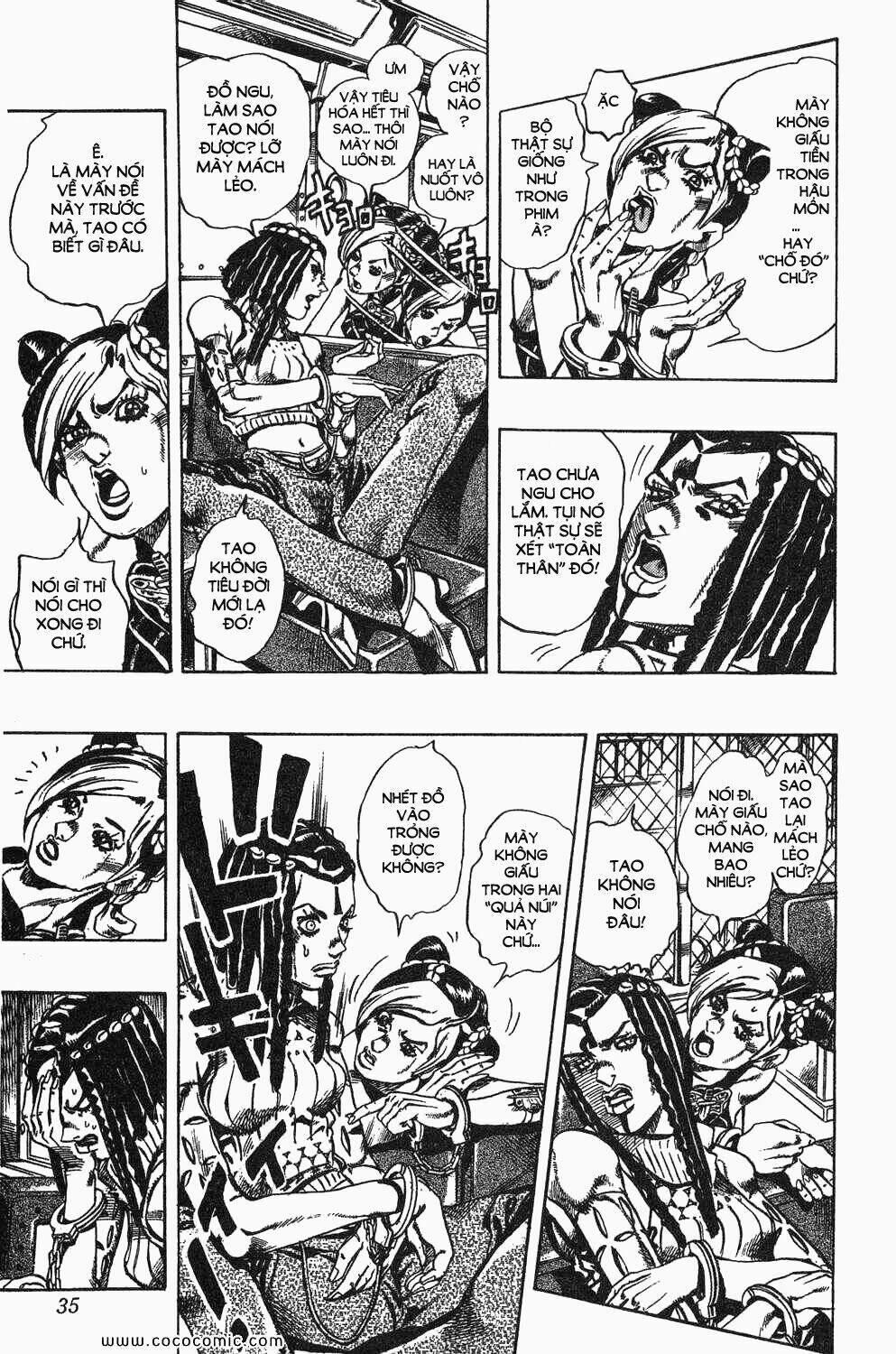 Cuộc Phiêu Lưu Bí Ẩn Phần 6: Stone Ocean Chương 0 Trang 34