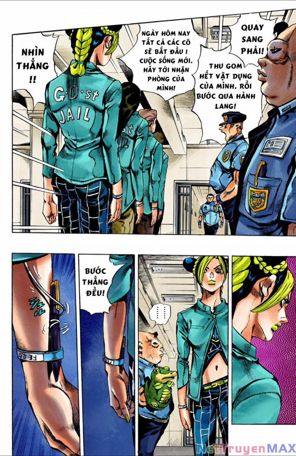 Cuộc Phiêu Lưu Bí Ẩn Phần 6: Stone Ocean Chương 4 Trang 9