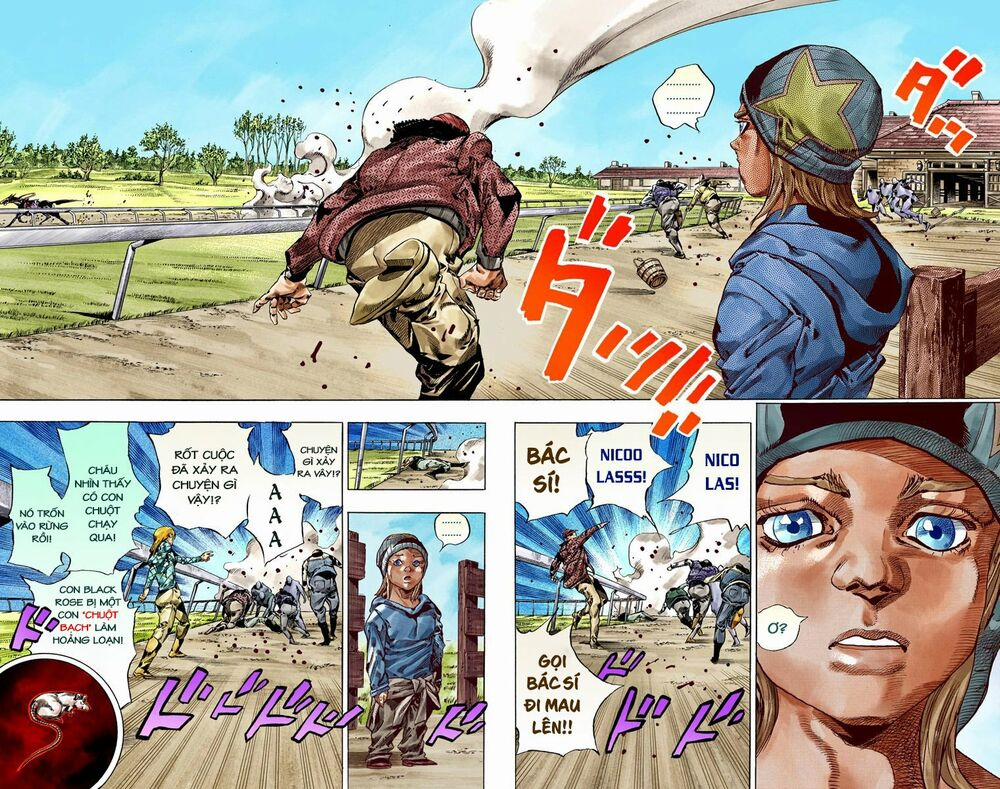 Cuộc Phiêu Lưu Bí Ẩn Phần 7: Steel Ball Run Chương 42 Trang 16