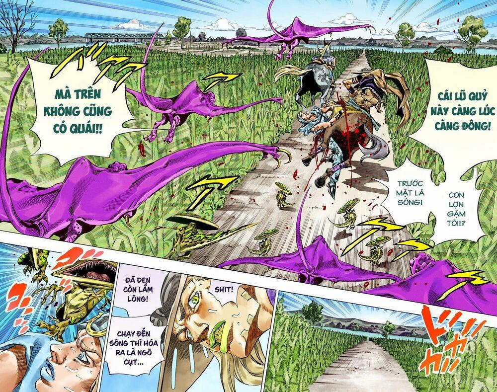 Cuộc Phiêu Lưu Bí Ẩn Phần 7: Steel Ball Run Chương 42 Trang 35