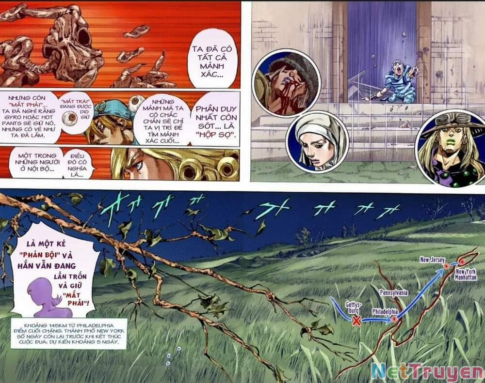 Cuộc Phiêu Lưu Bí Ẩn Phần 7: Steel Ball Run Chương 59 Trang 54