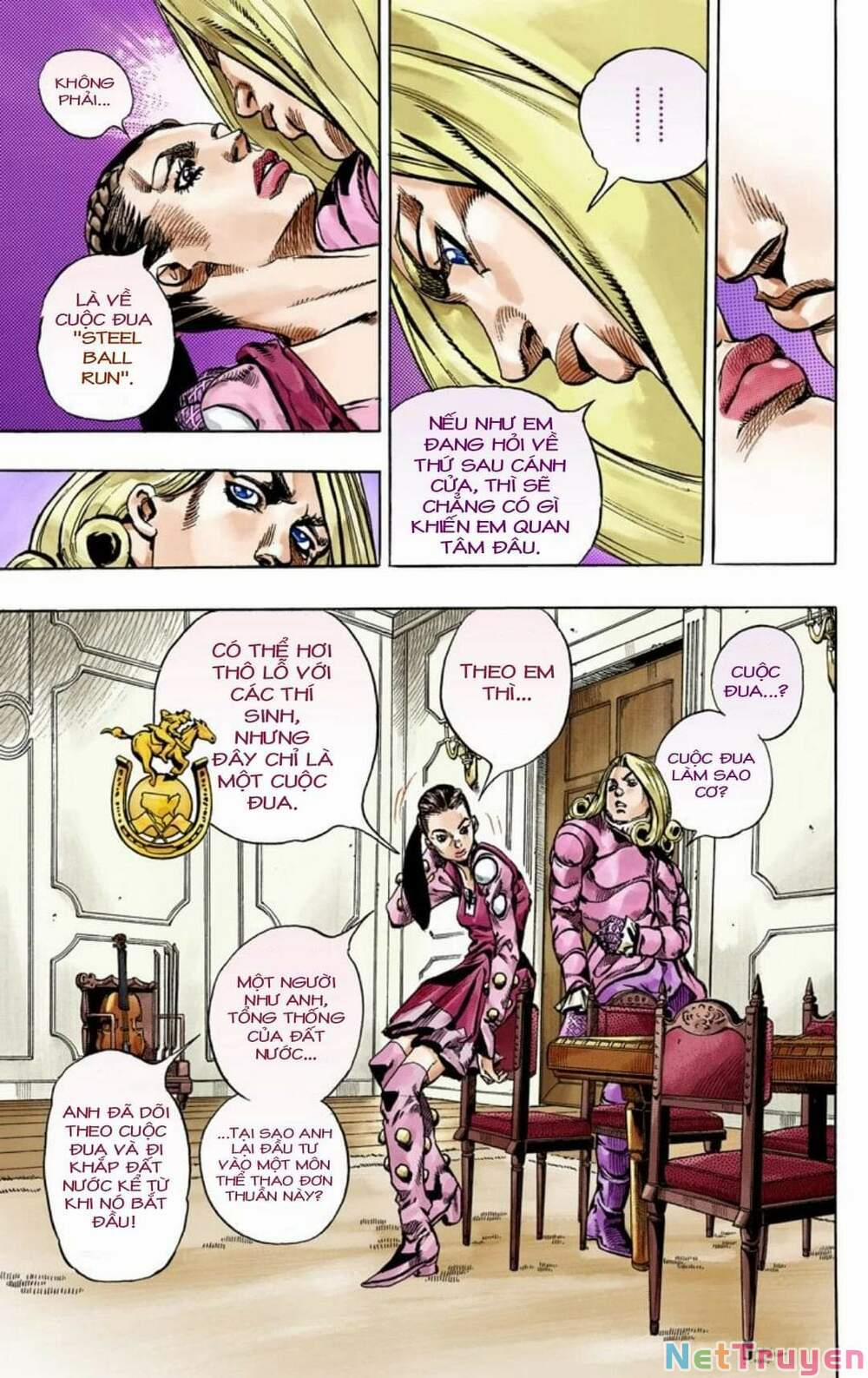 Cuộc Phiêu Lưu Bí Ẩn Phần 7: Steel Ball Run Chương 61 Trang 21