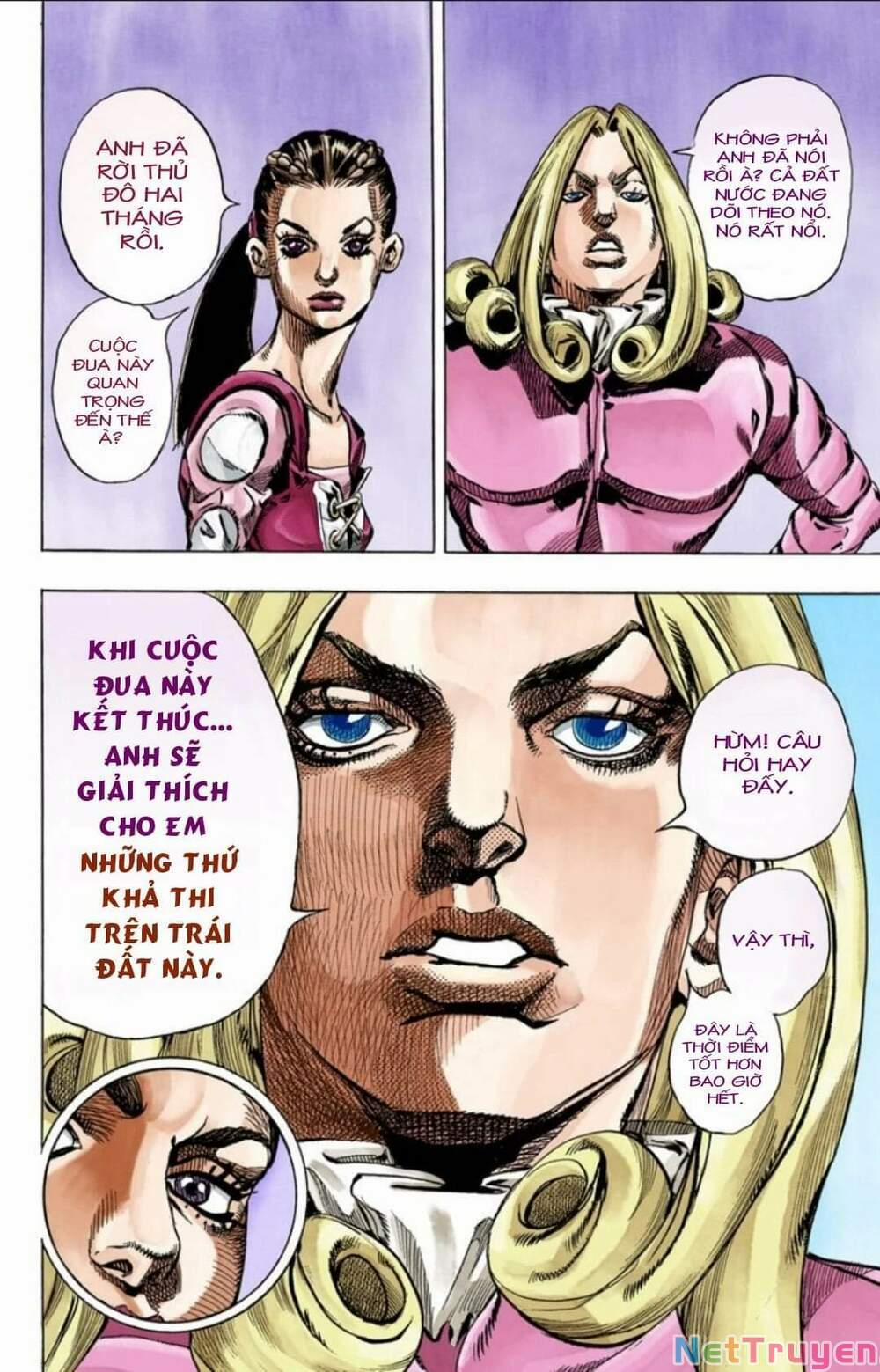 Cuộc Phiêu Lưu Bí Ẩn Phần 7: Steel Ball Run Chương 61 Trang 22