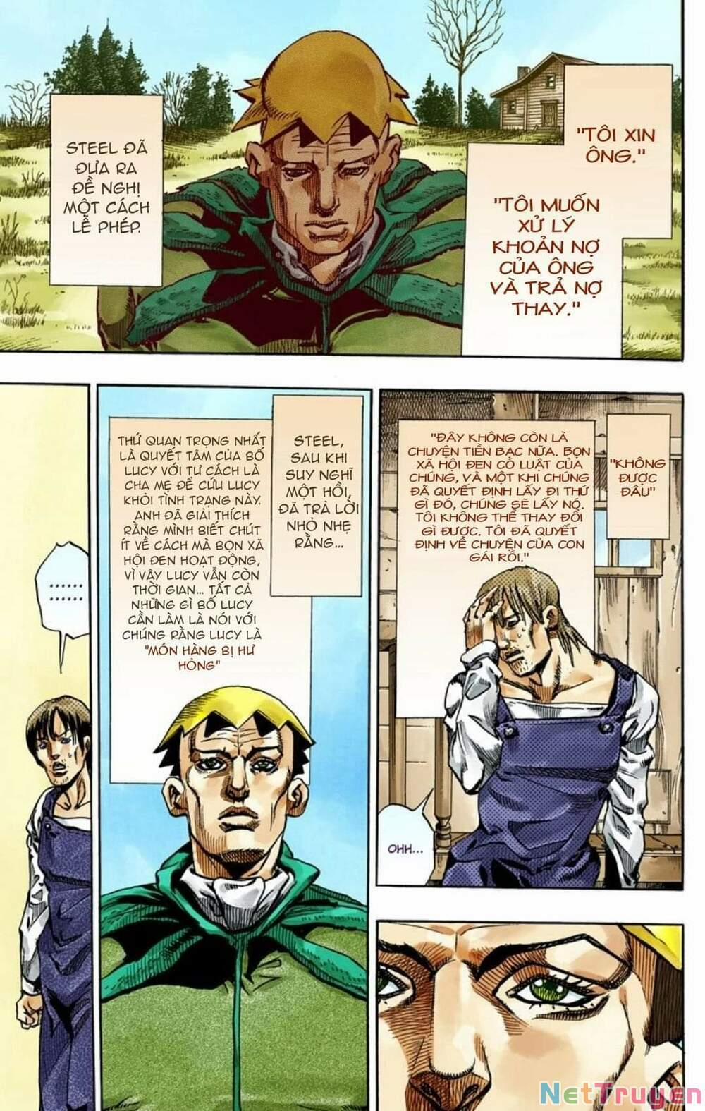 Cuộc Phiêu Lưu Bí Ẩn Phần 7: Steel Ball Run Chương 61 Trang 7