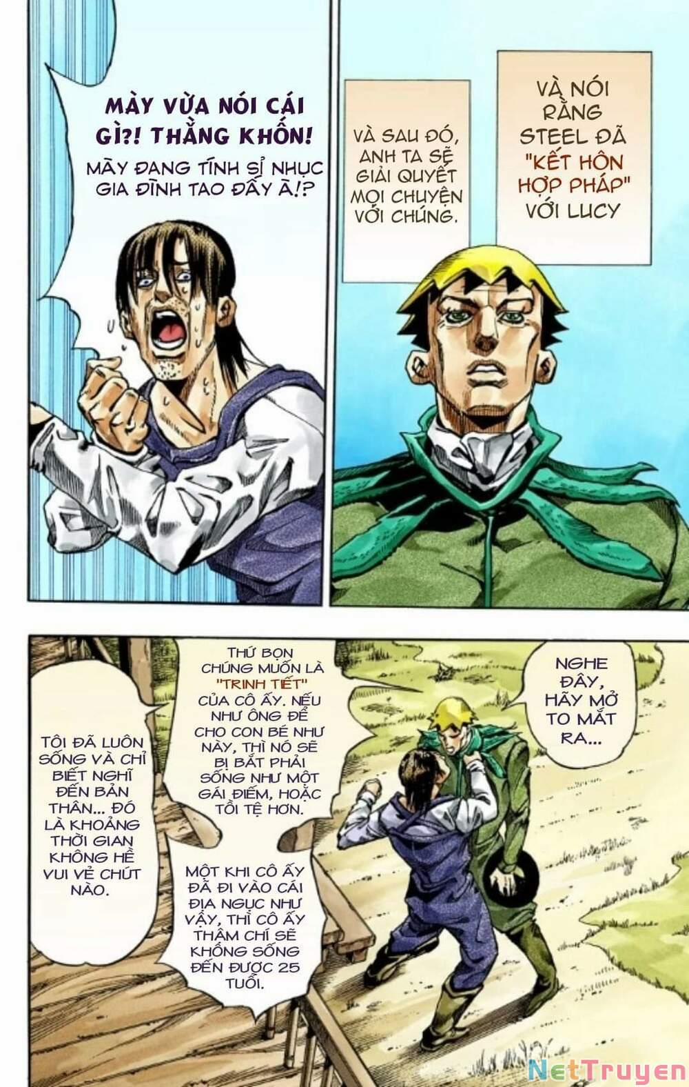 Cuộc Phiêu Lưu Bí Ẩn Phần 7: Steel Ball Run Chương 61 Trang 8