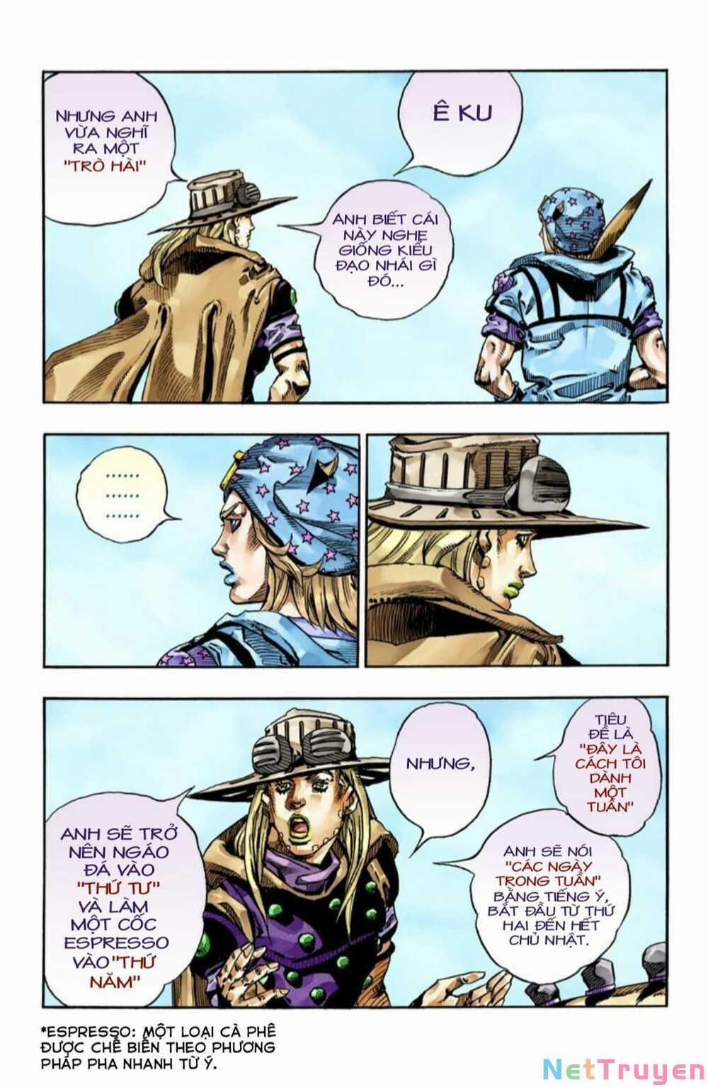 Cuộc Phiêu Lưu Bí Ẩn Phần 7: Steel Ball Run Chương 63 Trang 4