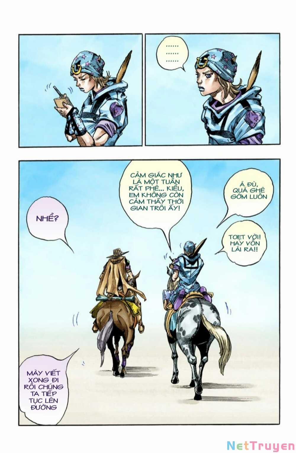 Cuộc Phiêu Lưu Bí Ẩn Phần 7: Steel Ball Run Chương 63 Trang 7