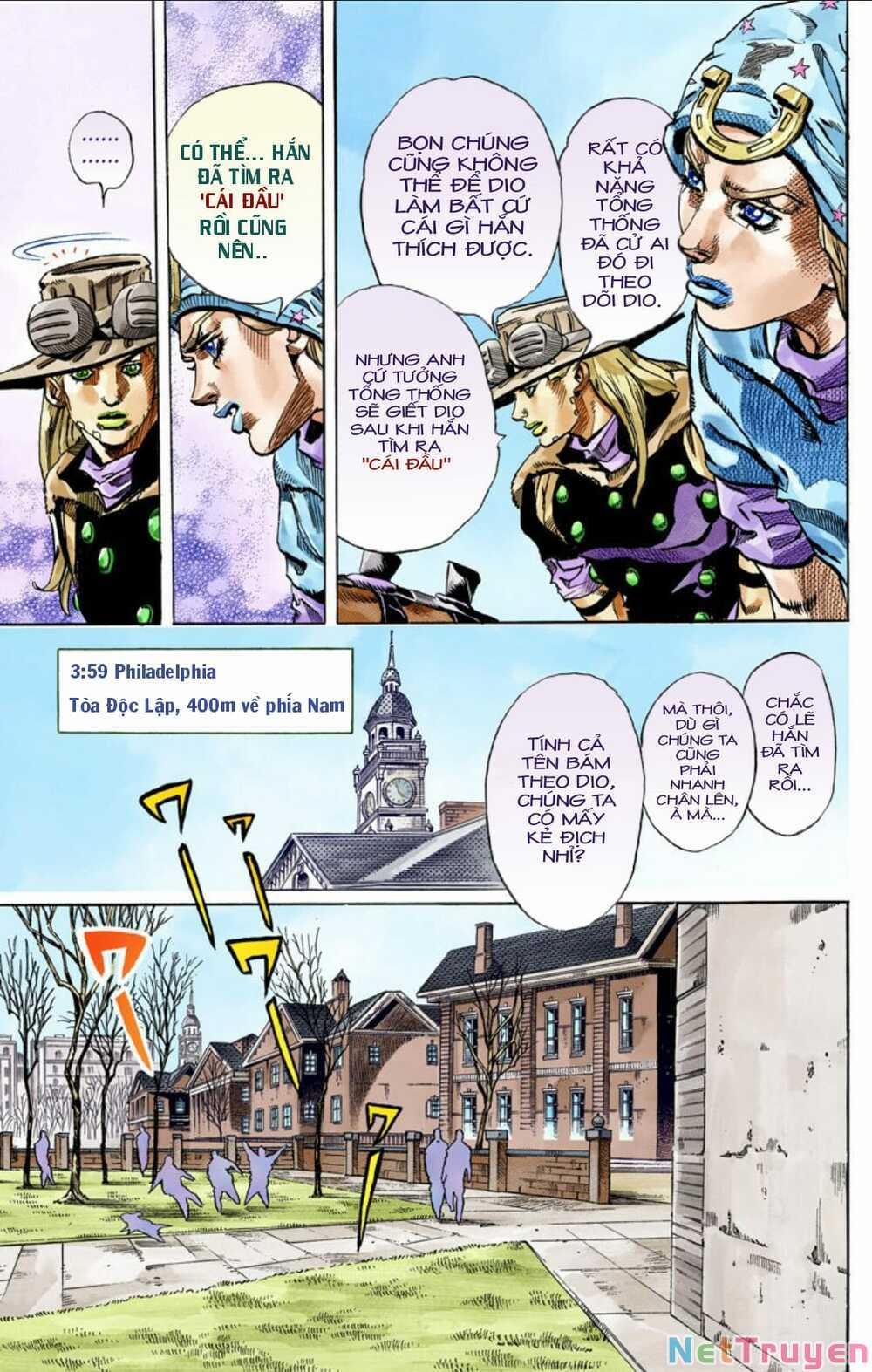 Cuộc Phiêu Lưu Bí Ẩn Phần 7: Steel Ball Run Chương 64 Trang 11