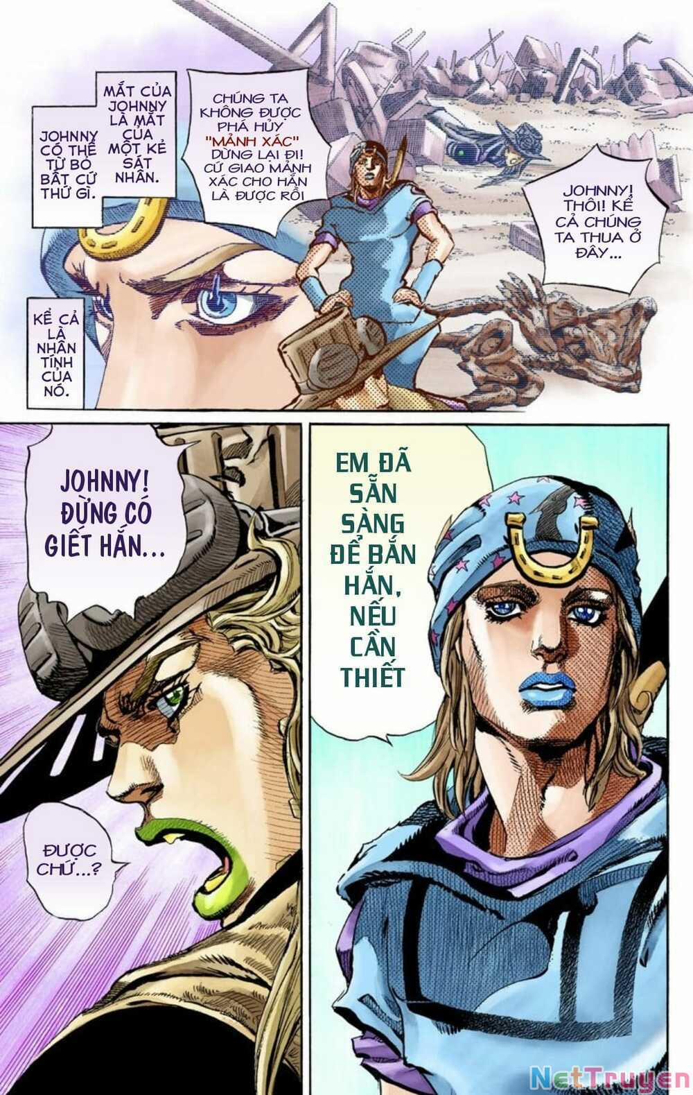 Cuộc Phiêu Lưu Bí Ẩn Phần 7: Steel Ball Run Chương 64 Trang 16