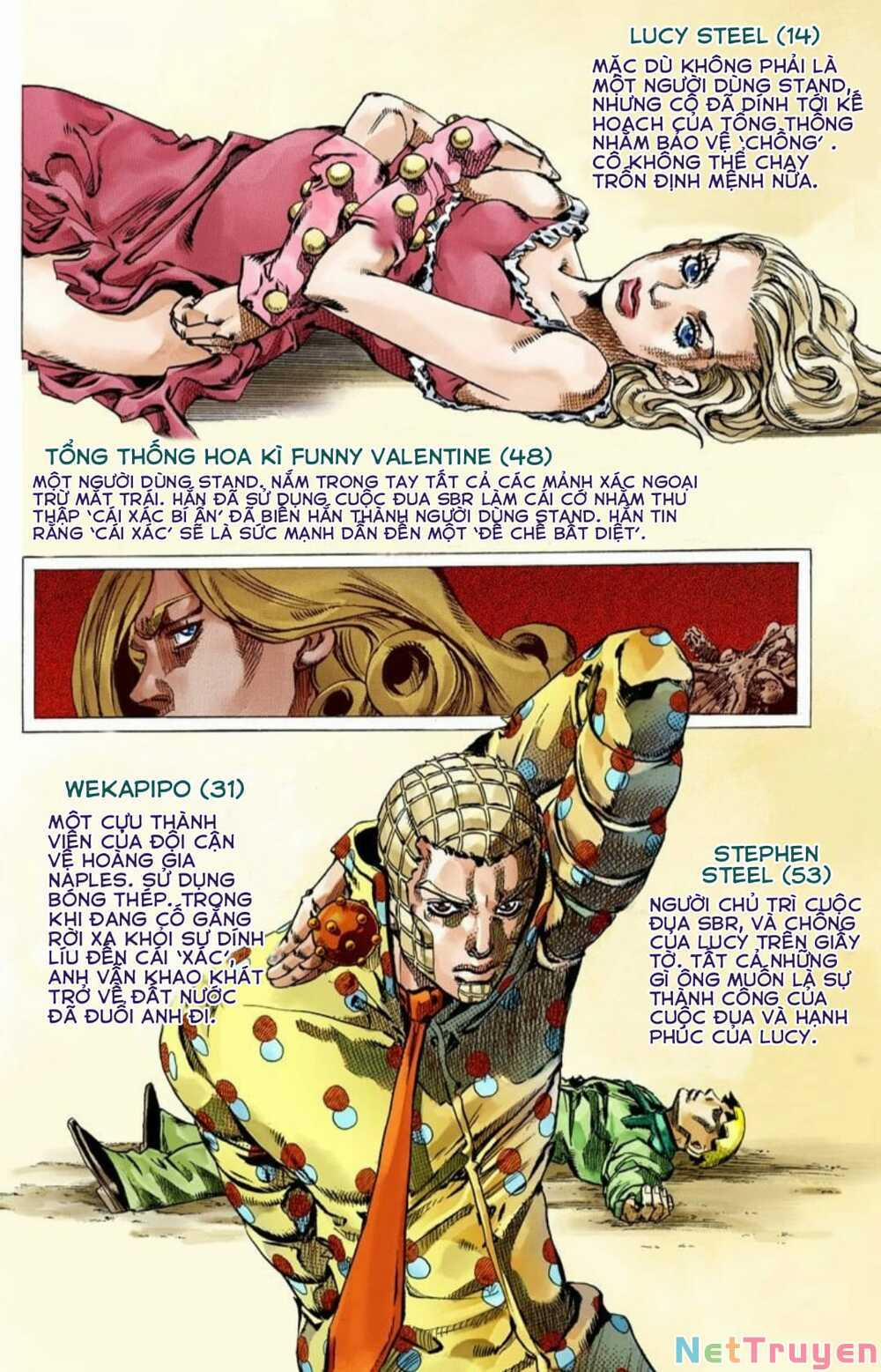 Cuộc Phiêu Lưu Bí Ẩn Phần 7: Steel Ball Run Chương 64 Trang 5