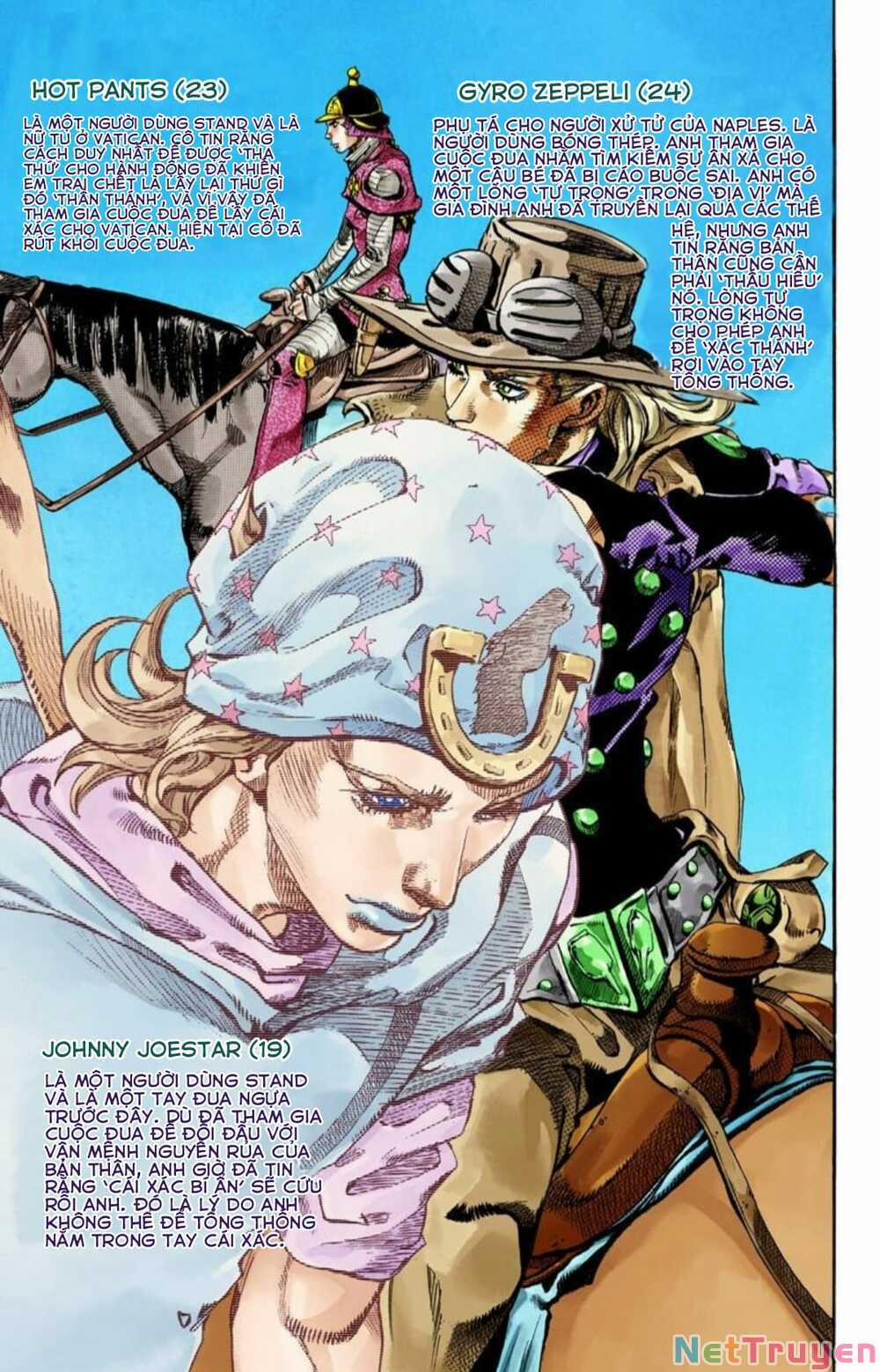 Cuộc Phiêu Lưu Bí Ẩn Phần 7: Steel Ball Run Chương 64 Trang 6