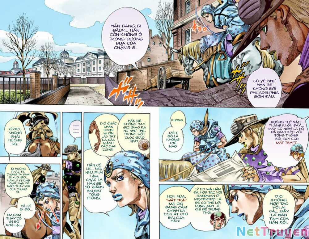 Cuộc Phiêu Lưu Bí Ẩn Phần 7: Steel Ball Run Chương 64 Trang 9