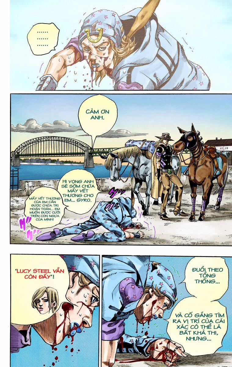 Cuộc Phiêu Lưu Bí Ẩn Phần 7: Steel Ball Run Chương 72 Trang 22