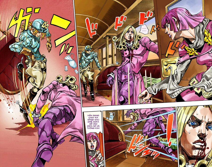 Cuộc Phiêu Lưu Bí Ẩn Phần 7: Steel Ball Run Chương 75 Trang 15