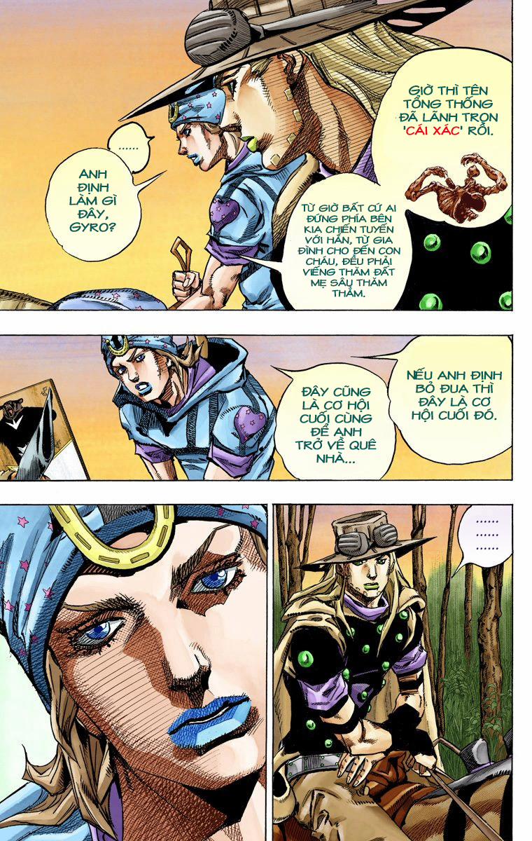 Cuộc Phiêu Lưu Bí Ẩn Phần 7: Steel Ball Run Chương 76 Trang 12