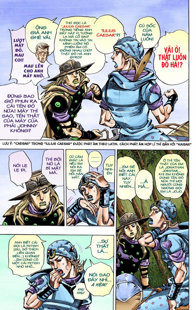 Cuộc Phiêu Lưu Bí Ẩn Phần 7: Steel Ball Run Chương 76 Trang 14