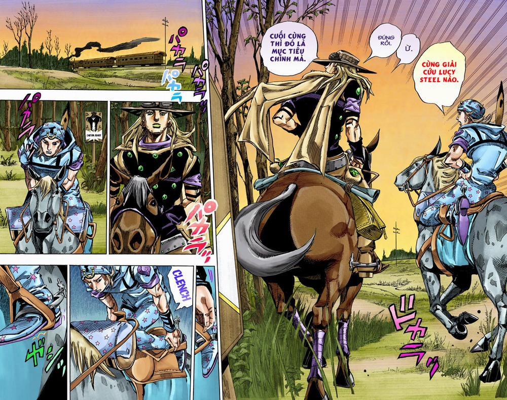 Cuộc Phiêu Lưu Bí Ẩn Phần 7: Steel Ball Run Chương 76 Trang 17