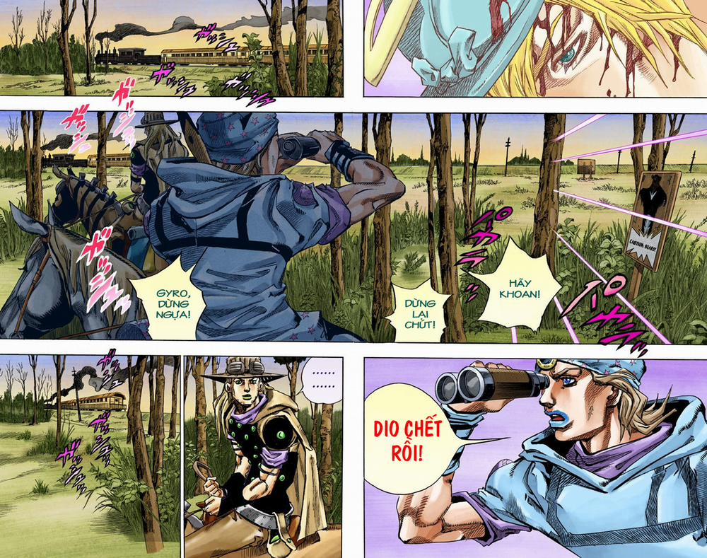 Cuộc Phiêu Lưu Bí Ẩn Phần 7: Steel Ball Run Chương 76 Trang 10