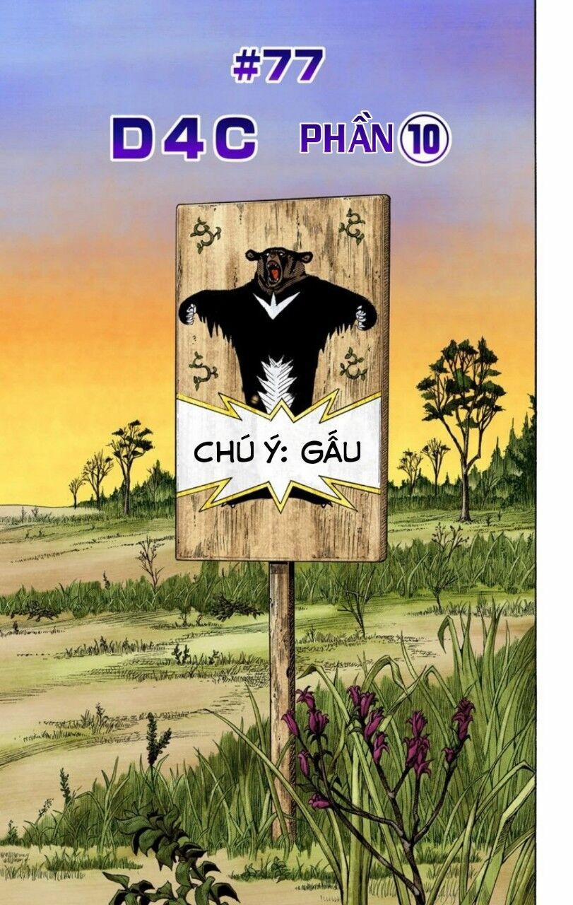 Cuộc Phiêu Lưu Bí Ẩn Phần 7: Steel Ball Run Chương 77 Trang 2