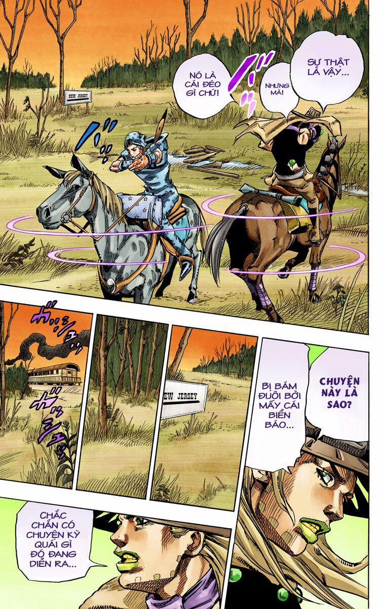 Cuộc Phiêu Lưu Bí Ẩn Phần 7: Steel Ball Run Chương 77 Trang 16