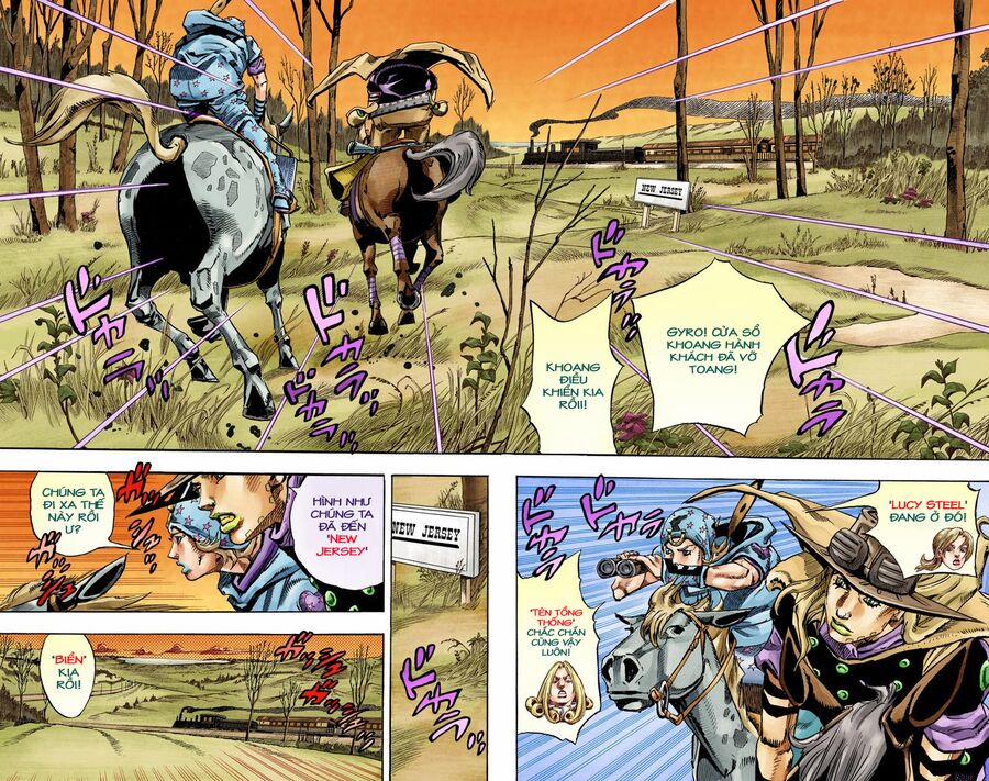 Cuộc Phiêu Lưu Bí Ẩn Phần 7: Steel Ball Run Chương 77 Trang 9