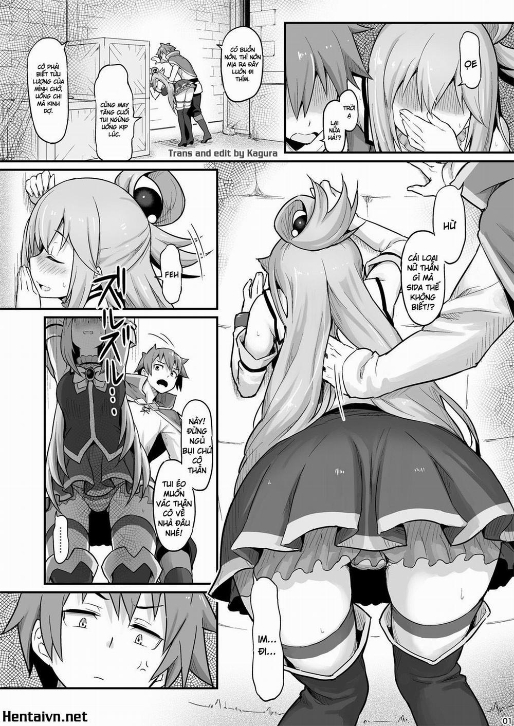 Damegami-sama wa Nomisugi ni Gochuui o! (Kono Subarashii Sekai ni Syukufuku o!) Chương Oneshot Trang 2