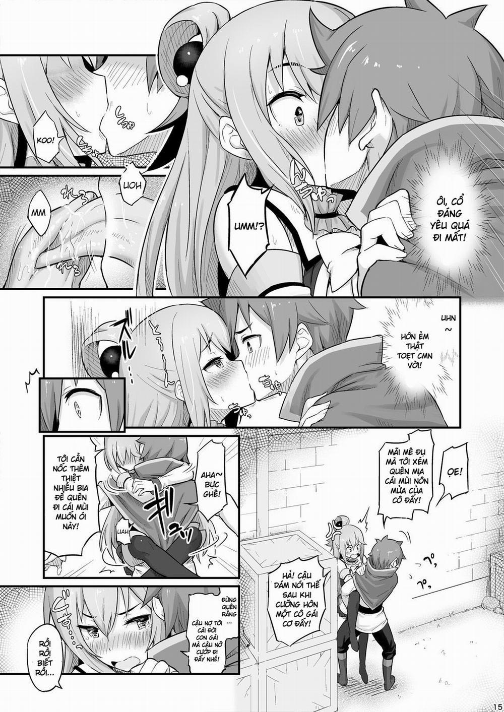 Damegami-sama wa Nomisugi ni Gochuui o! (Kono Subarashii Sekai ni Syukufuku o!) Chương Oneshot Trang 16