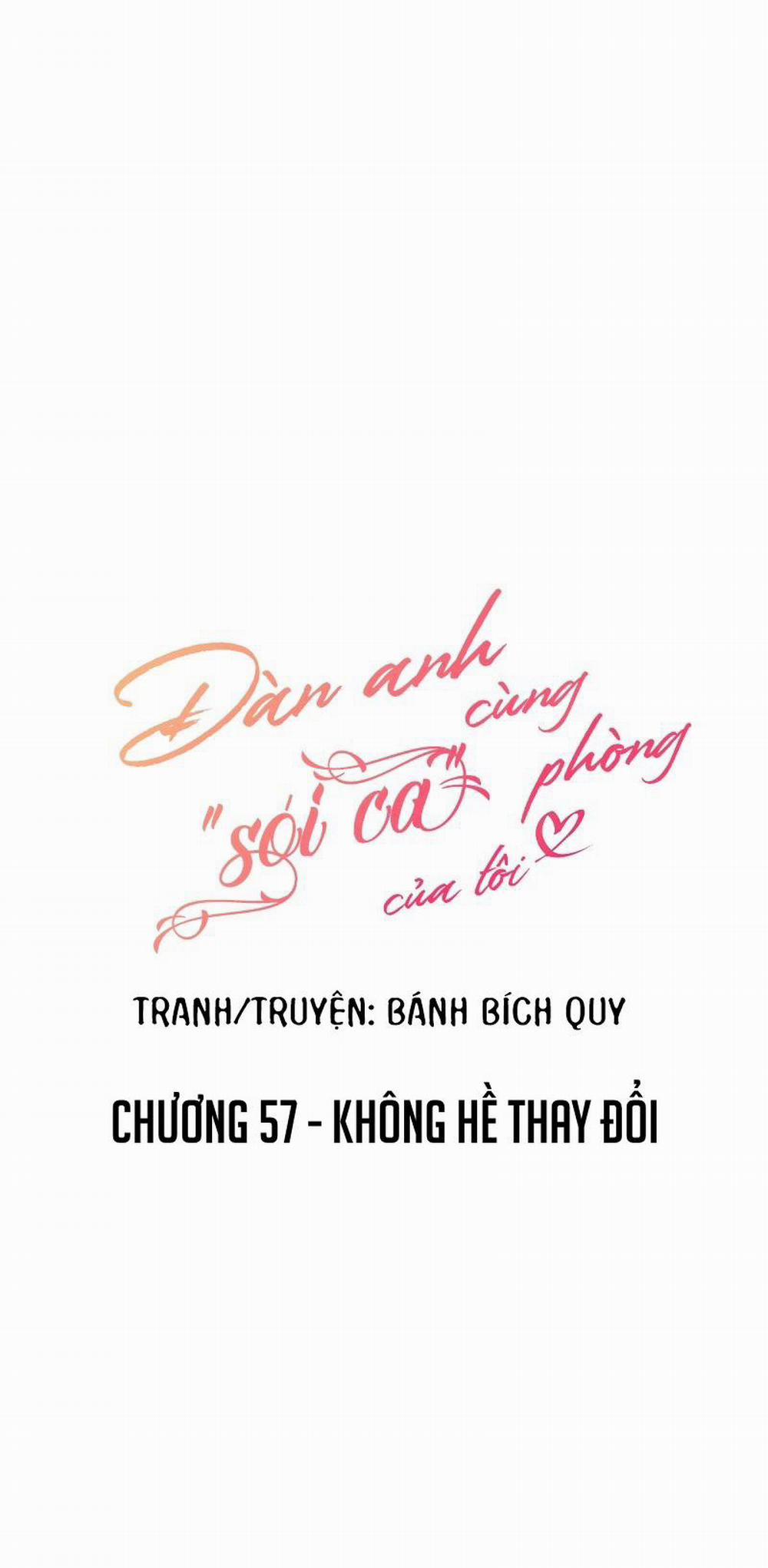 Đàn Anh Sói Ca Cùng Phòng Của Tôi Chương 57 Trang 8