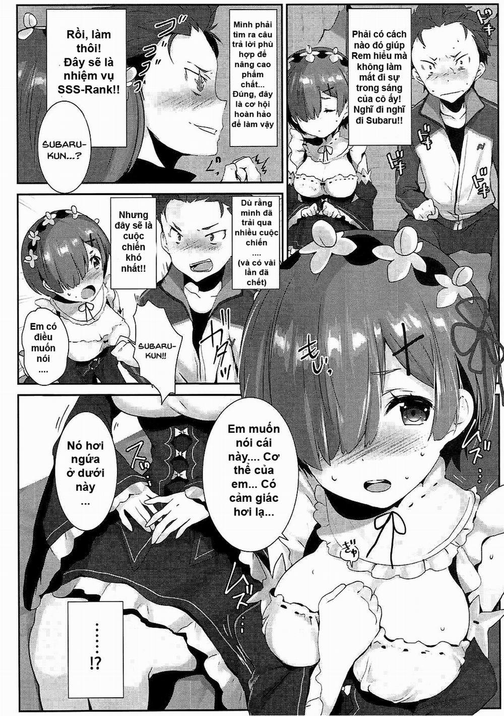 Đánh thức dục vọng của Rem-Rin! (Re:Zero kara Hajimeru Isekai Seikatsu) Chương Oneshot Trang 6