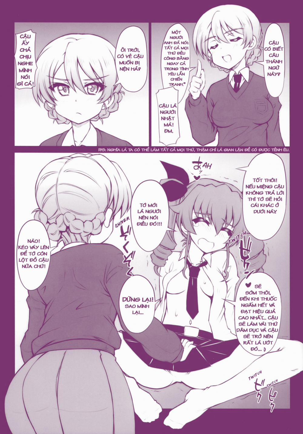 Darchovy (Girls Und Panzer) Chương Oneshot Trang 6