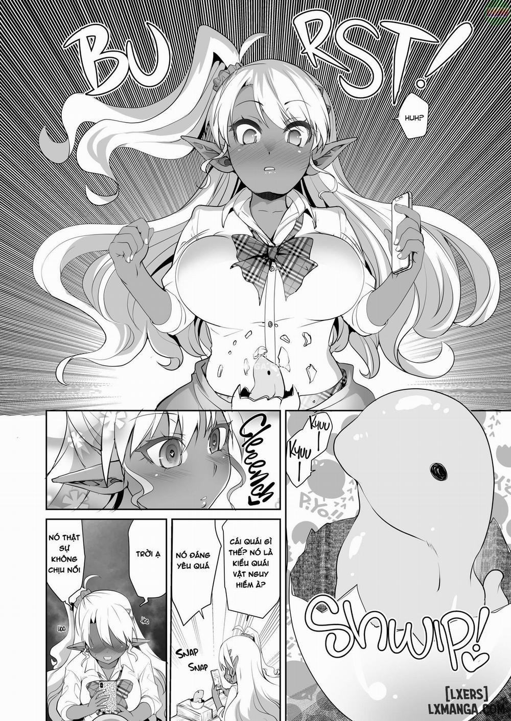 Dark Elf Schoolgirl Raises Tentacles Chương Oneshot Trang 3