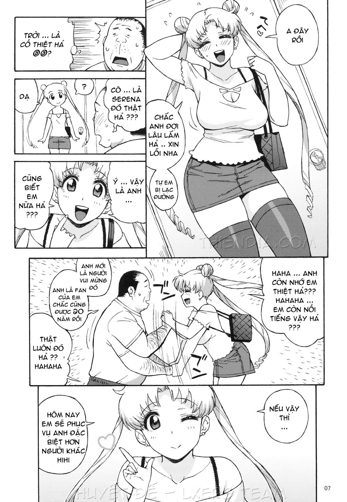 DELI Ii Usagi (Sailor Moon) Chương Oneshot Trang 5