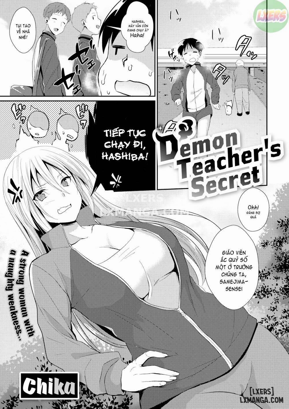 Demon Teacher’s Secret Chương Oneshot Trang 1