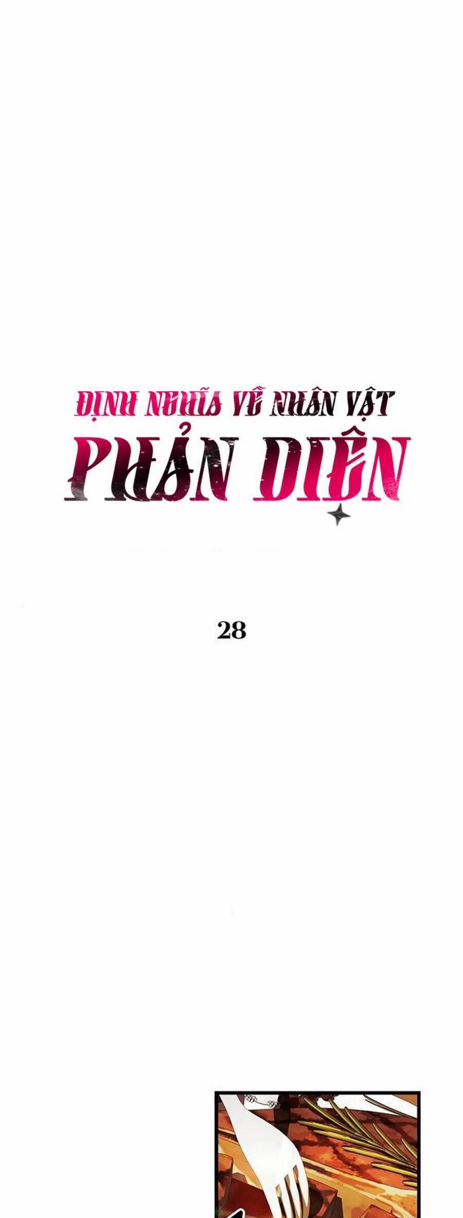 Định Nghĩa Về Nhân Vật Phản Diện Chương 28 Trang 2