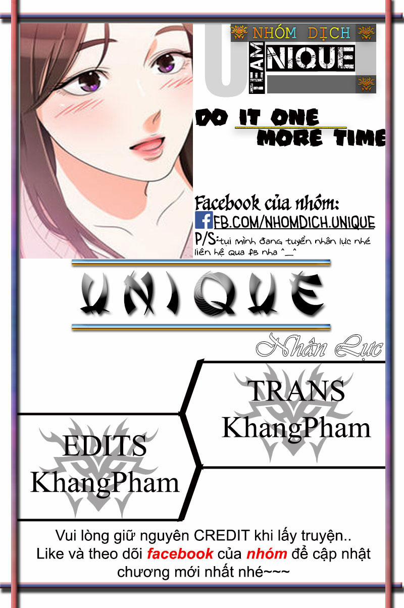 Do It One More Time Chương 1 Trang 1