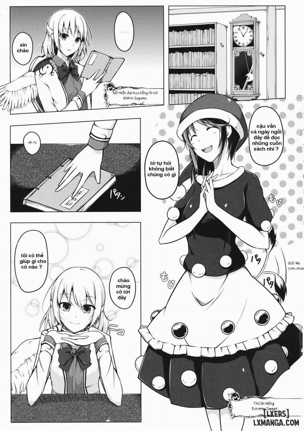 Doremy-san no Chikubi o Sagume-sama ga Suidasu Hon Chương Oneshot Trang 2