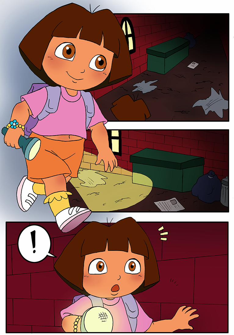 Đừng đi vào ngõ tối (Dora the Explorer) Chương Oneshot Trang 2