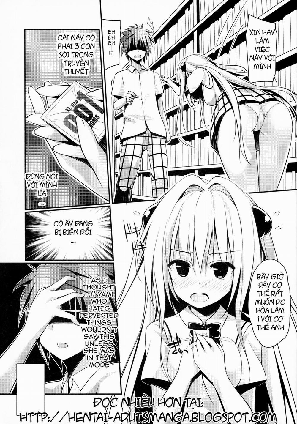 Ecchii no Suki ni Narimashita (To Love-Ru) Chương Oneshot Trang 4