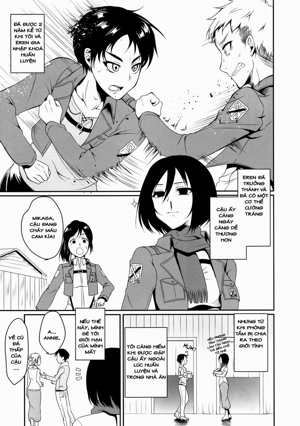 Eren ga Mikasa ni Osowareru Hon (Attack on Titan, Shingeki no Kyojin) Chương Oneshot Trang 6