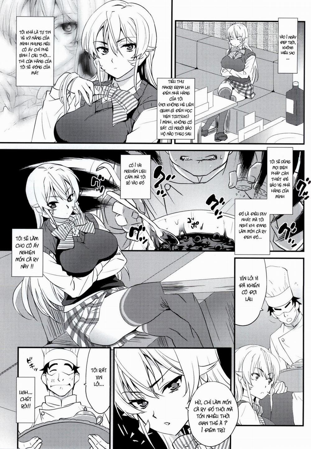 Erina-sama ni Tokusei Kuroi Curry o Gochisou shita Kekka (Shokugeki no Soma) Chương Oneshot Trang 3